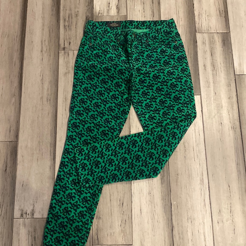 Fun and festive Cordaroy, pencil pants
